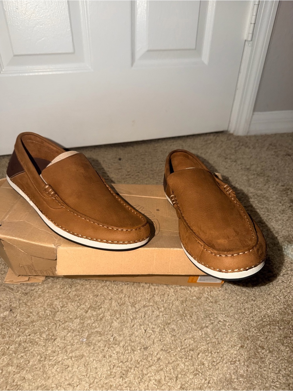 Timberland Earthkeepers EK 2.0 Men’s Size 8 Brown Leather Slip-On Loafers